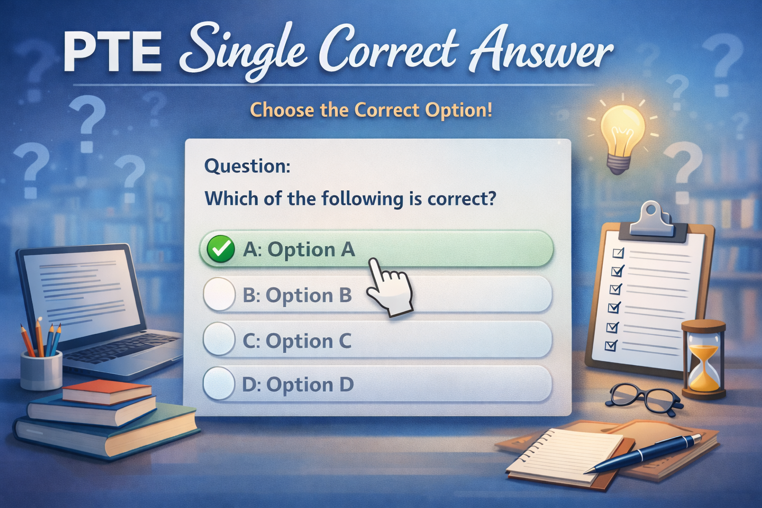 Single Answer Single Correct Answer - IPT BRISBANE